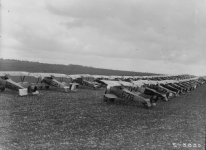 WWI Series Aviation USAS Nieuport 17 training unit France no date (1 of 1)