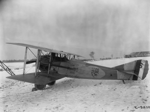 WWI Series USAAS Spad XIII with multiple sqn emblems 1918 (1 of 1)