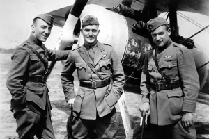 94th aero sqn eddie rickenbacker and two other pilots030 4x6
