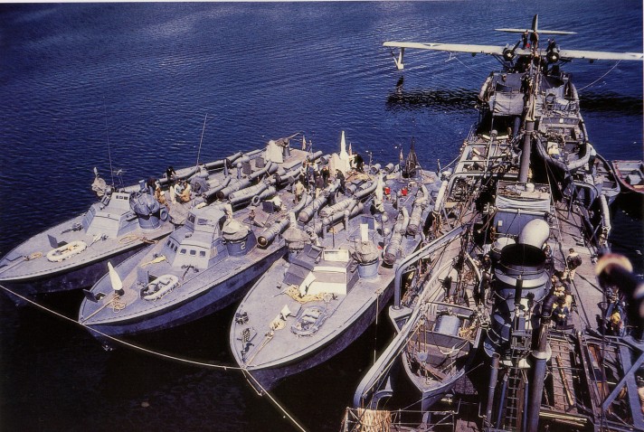 color Gillis and PT boats PBY